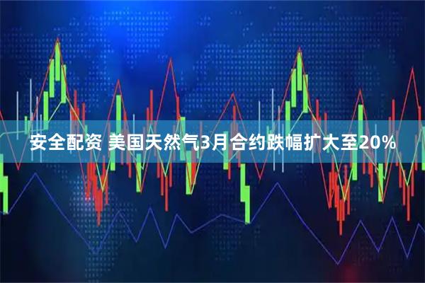 安全配资 美国天然气3月合约跌幅扩大至20%