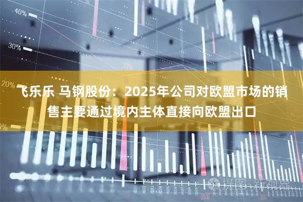飞乐乐 马钢股份：2025年公司对欧盟市场的销售主要通过境内主体直接向欧盟出口